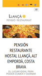 Mobile Screenshot of pensionllanca.com
